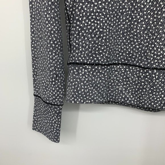 Lululemon Top Rush Hour Long Sleeve Frozen Fizz Floral Black - Picture 3 of 9